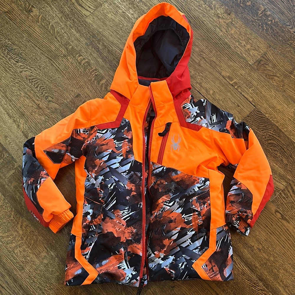Boys size 7  Spyder ski coat